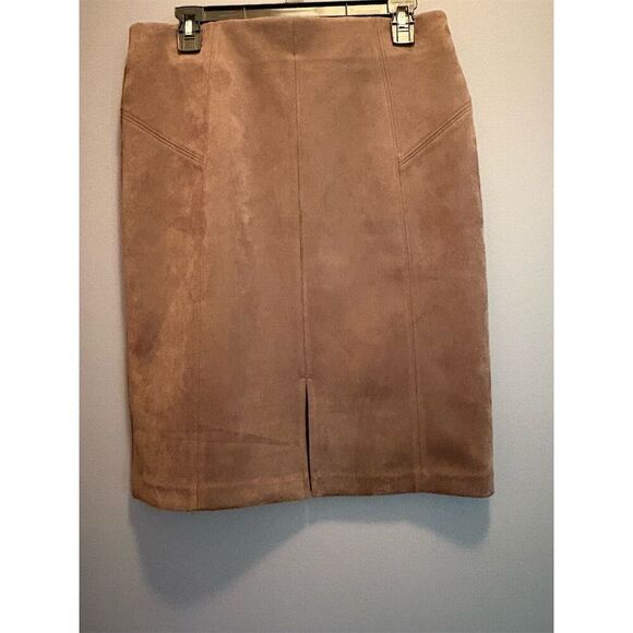 Marc New York Women's Brown Pencil Skirt Size M Knee Length Casual - Picture 4 of 8